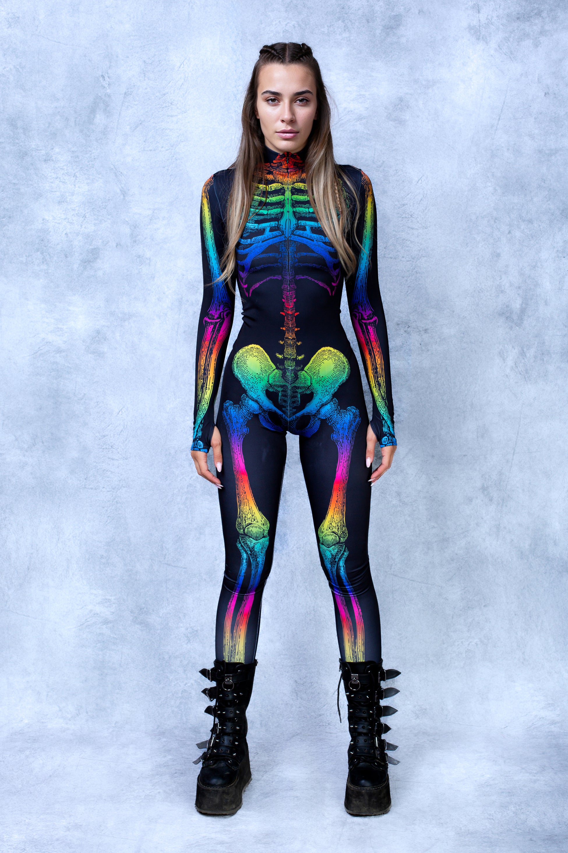 Rainbow Anatomy Costume 2