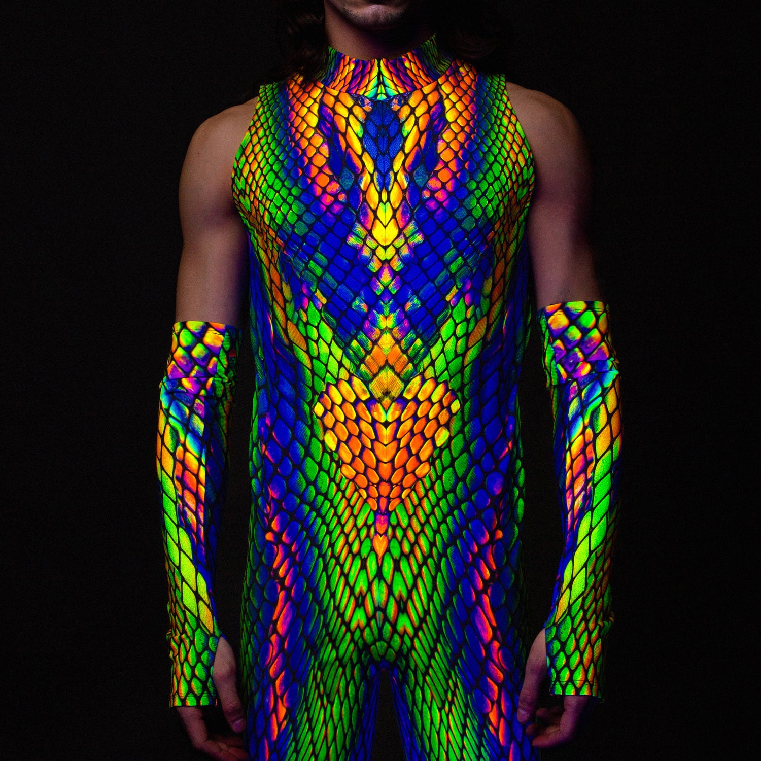 Li Zard Male Sleeveless Costume