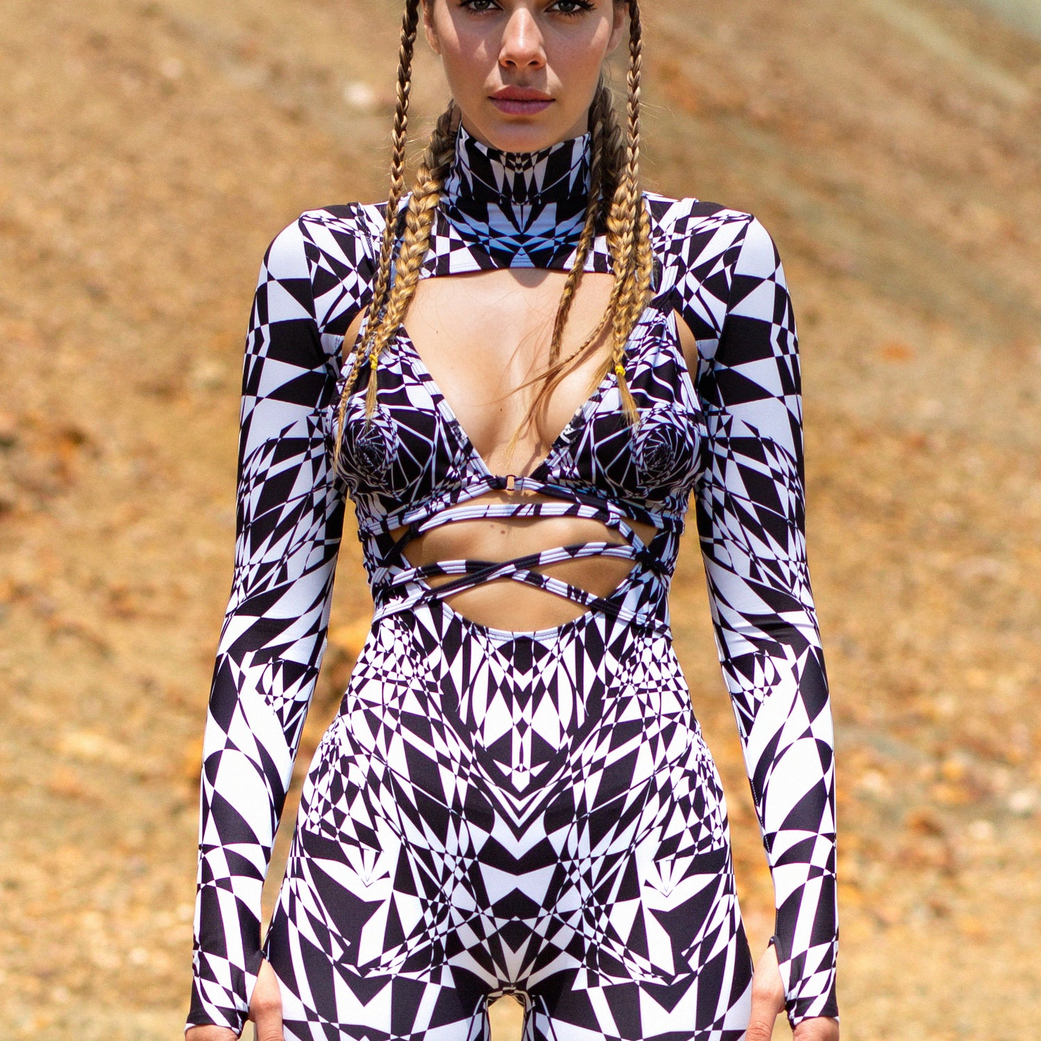 Disturbia Open-Heart Costume
