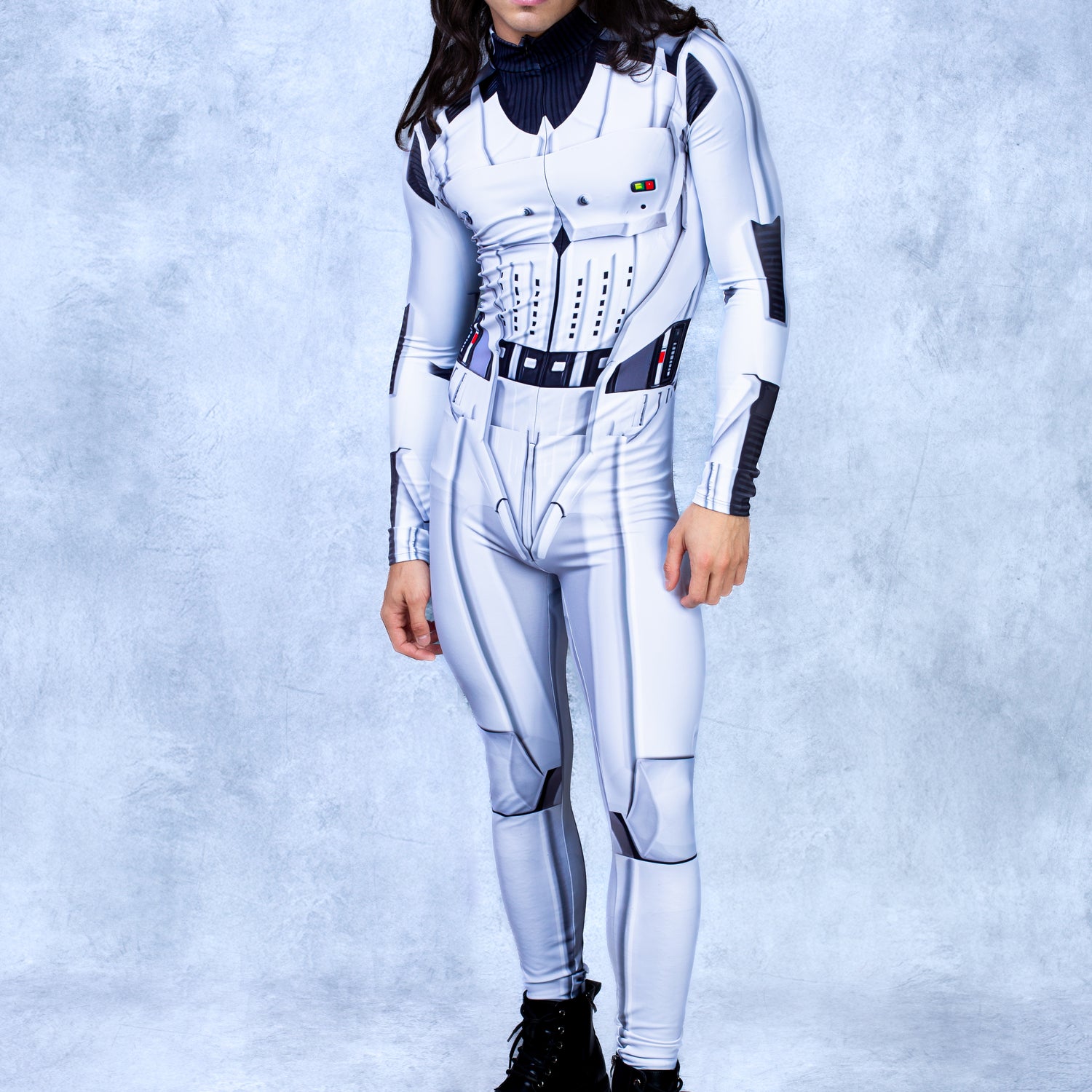 Space Soldier Male Costume White