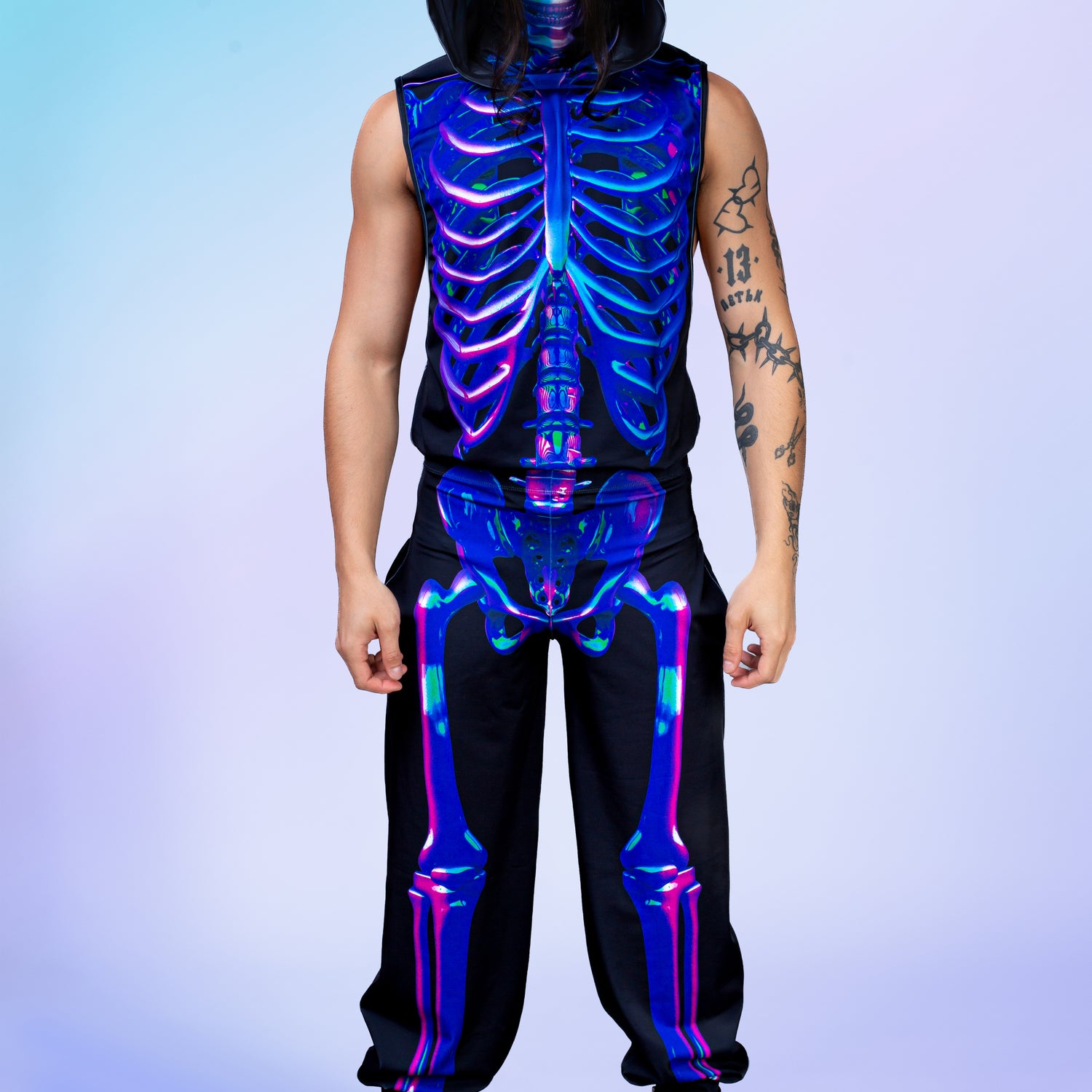 Shifty Skeleton Male Muscle Set