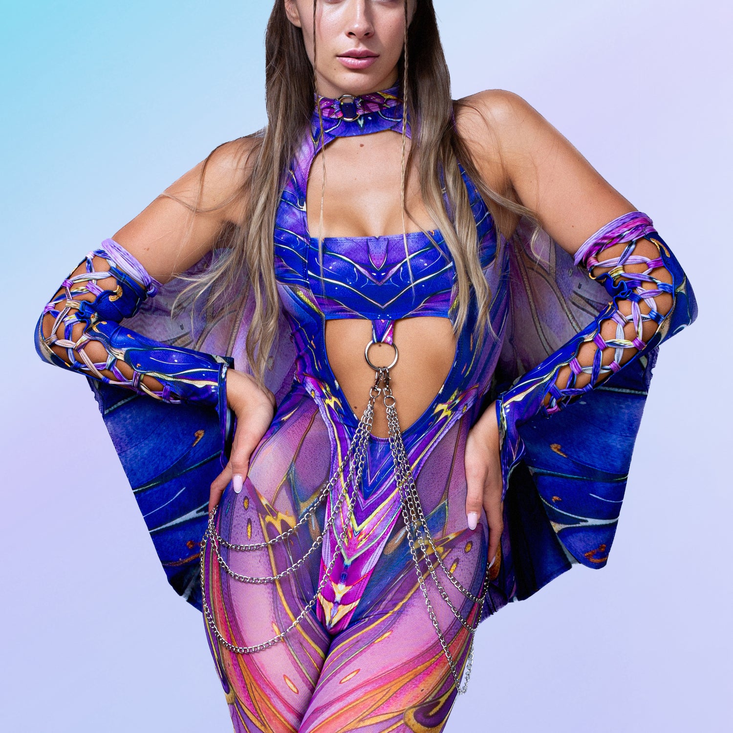 Enchanted Dreams Fairy Open-Heart Bandeau Bodysuit