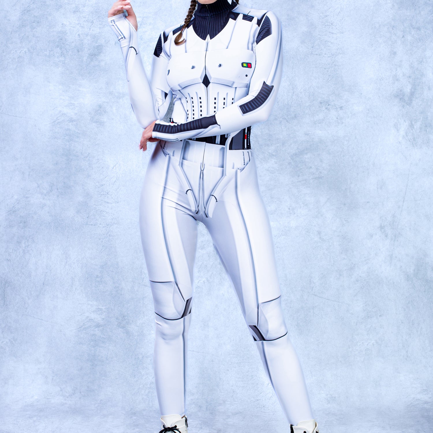 Space Soldier Costume Gold