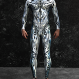 Corrupted Silver Male Costume