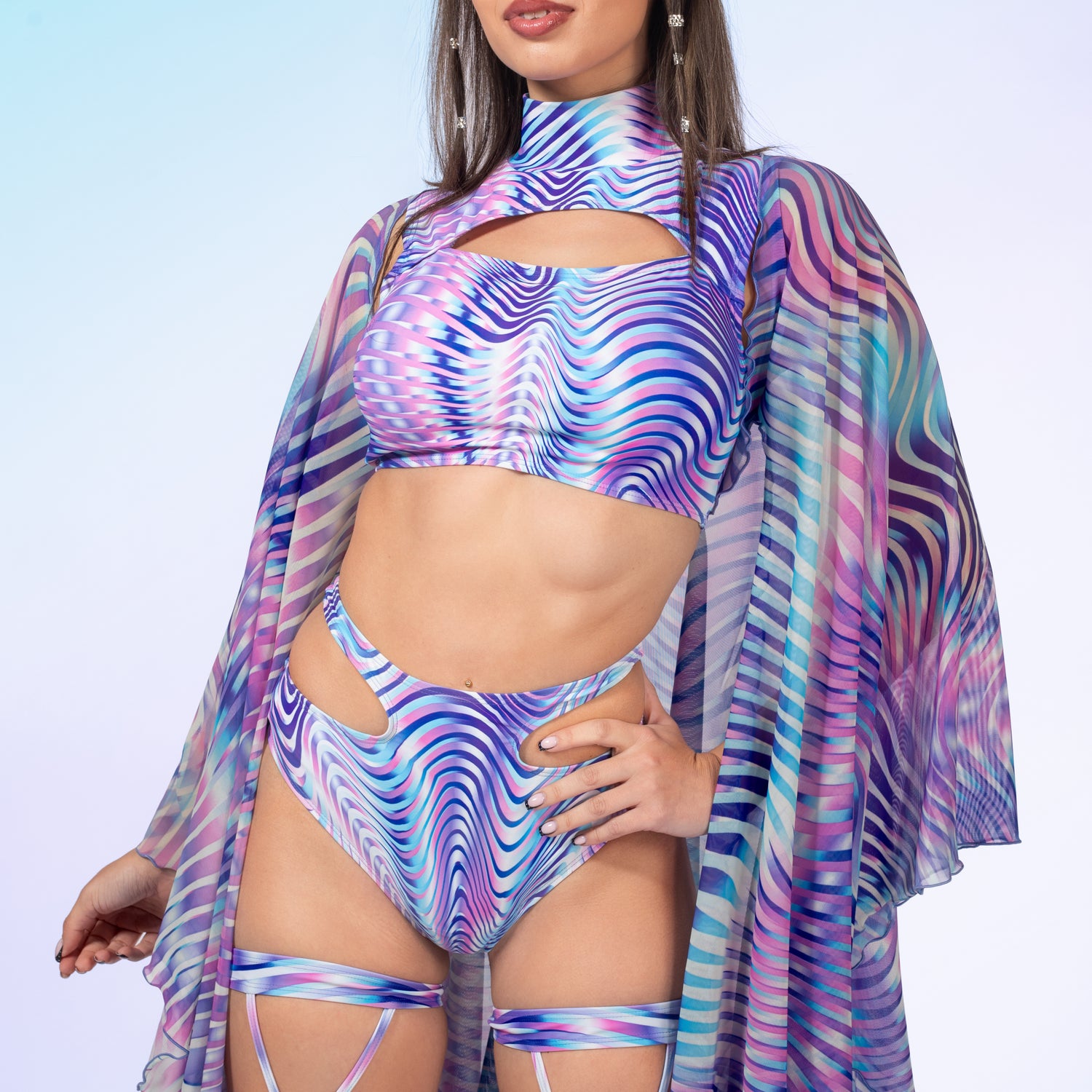 Gossip Pearl Rave Kimono Set 2