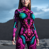 Kryptonian Armor Magenta Costume