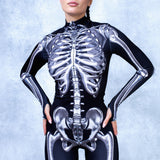 Silver Skeleton Costume