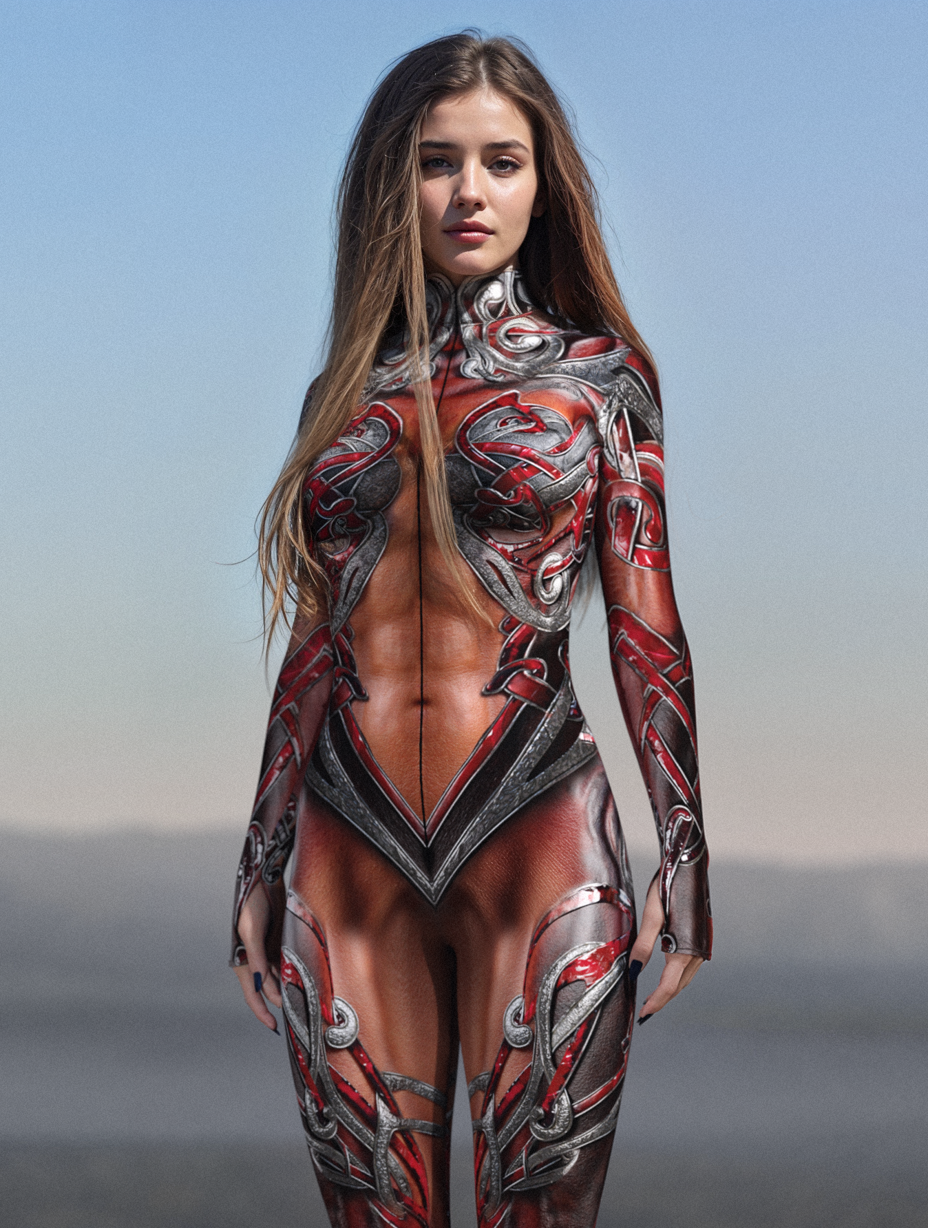 Crimson Hell Demon Costume 1