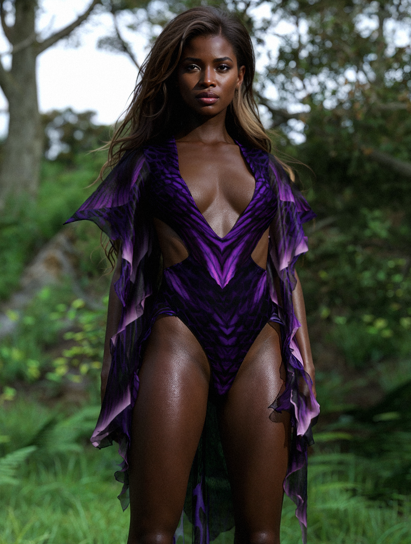 Fae Midnight Fairy Dress 1