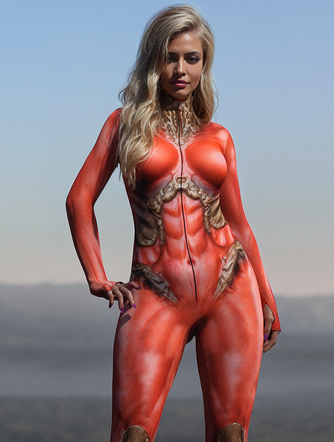Hell Servant Red Costume