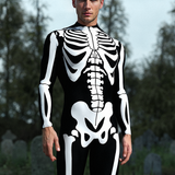 BnW Bossy Skeleton Male Costume