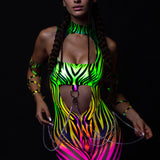 Lynx Open-Heart Bodysuit Set