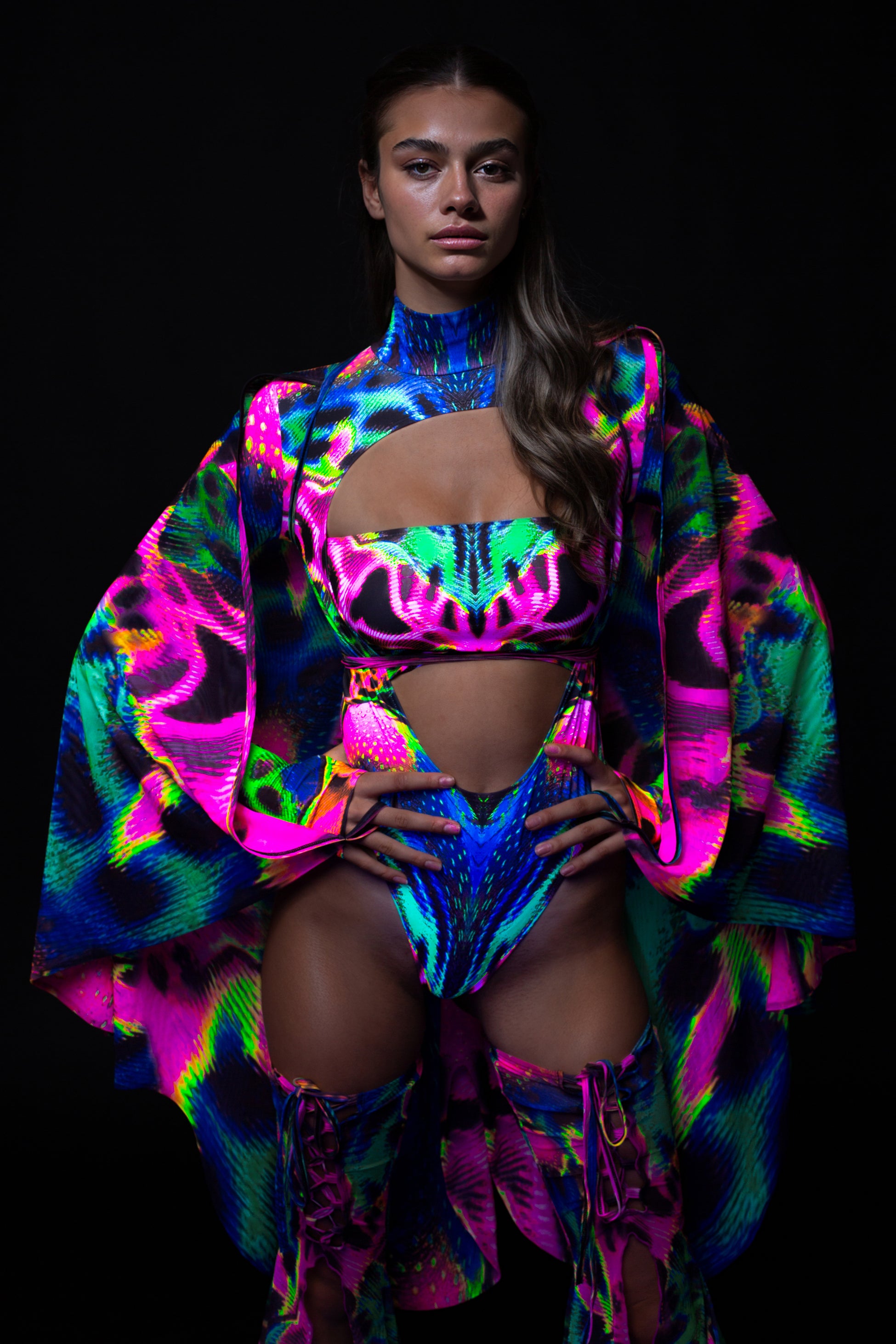 Fairy Rawrr Open-Heart Leotard 1