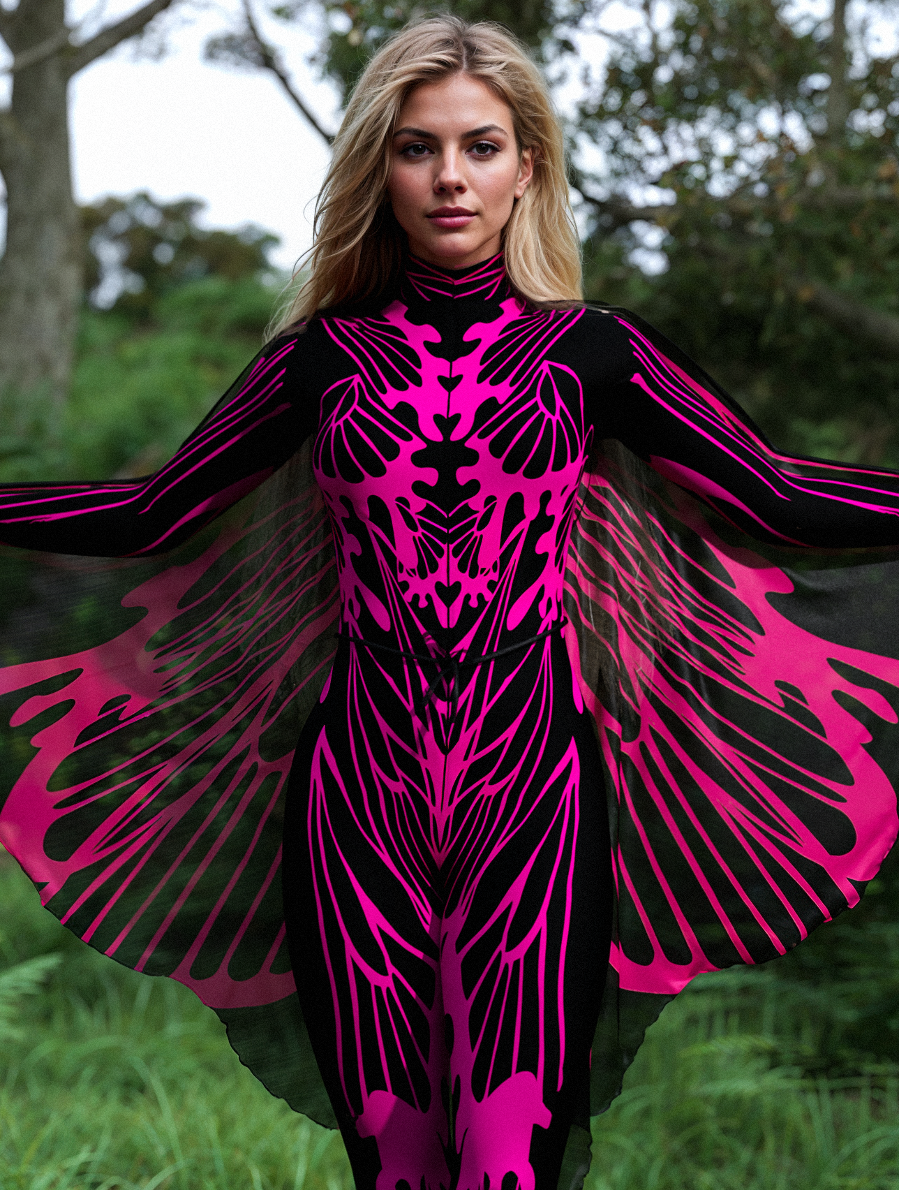 Ethera Toxic Pink Costume 2