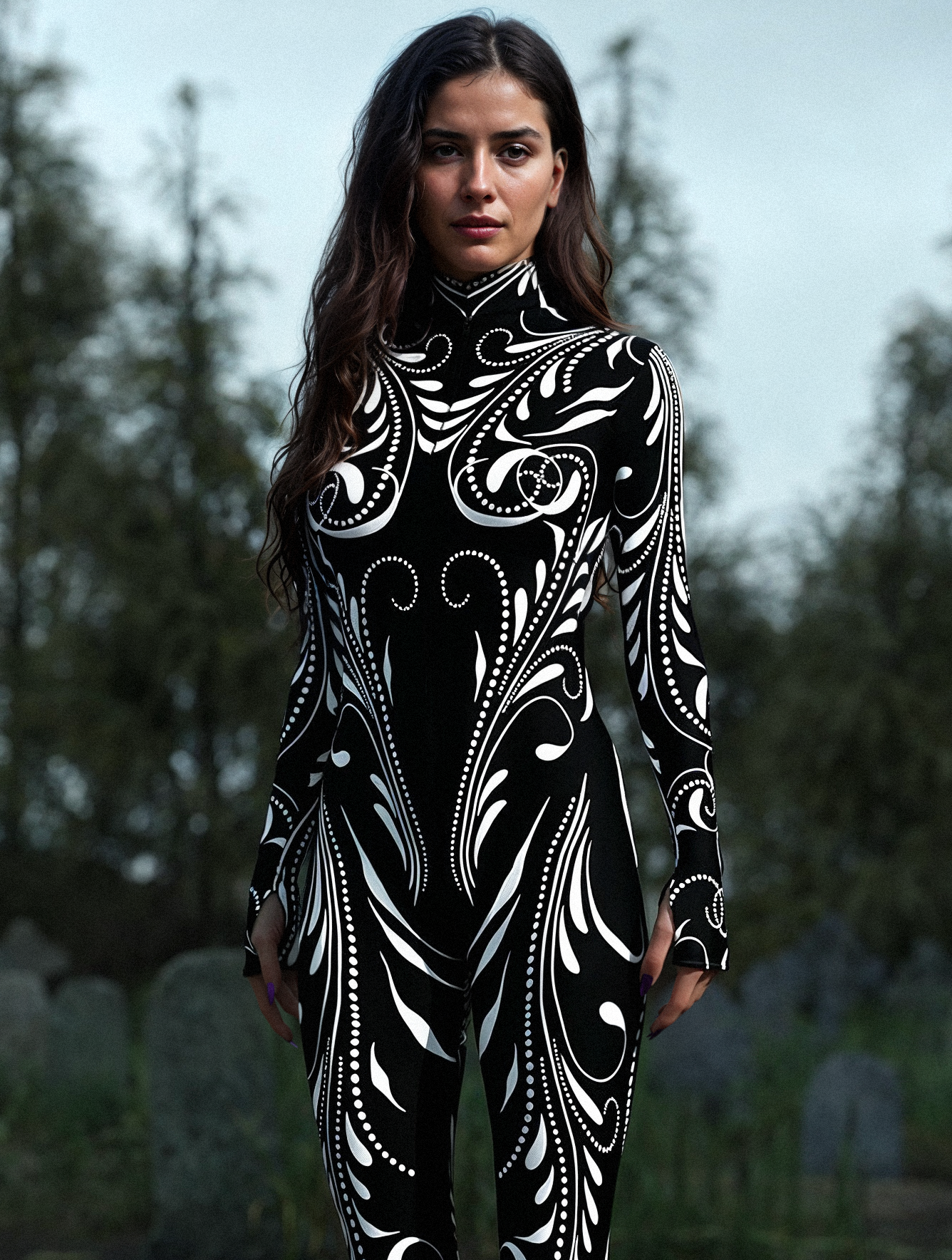 Dark Blossom Costume 1