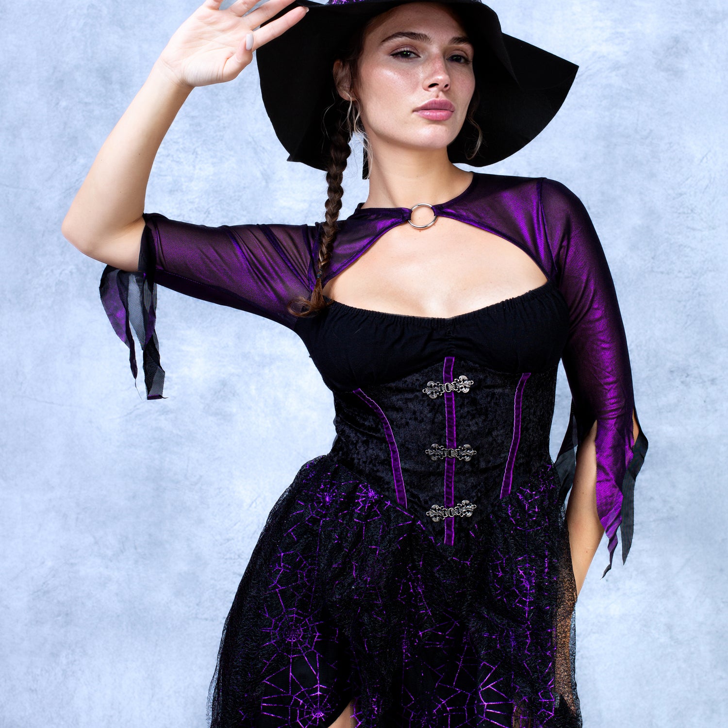 Violet Curse Corset Dress, S