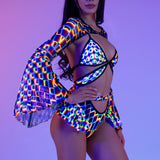 Glitch Trigger Butterfly Top