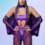 Soaring Alchemy Pink Mesh Wings