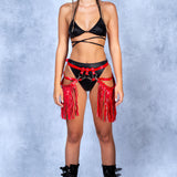 Frayven Rave Fringe Belt