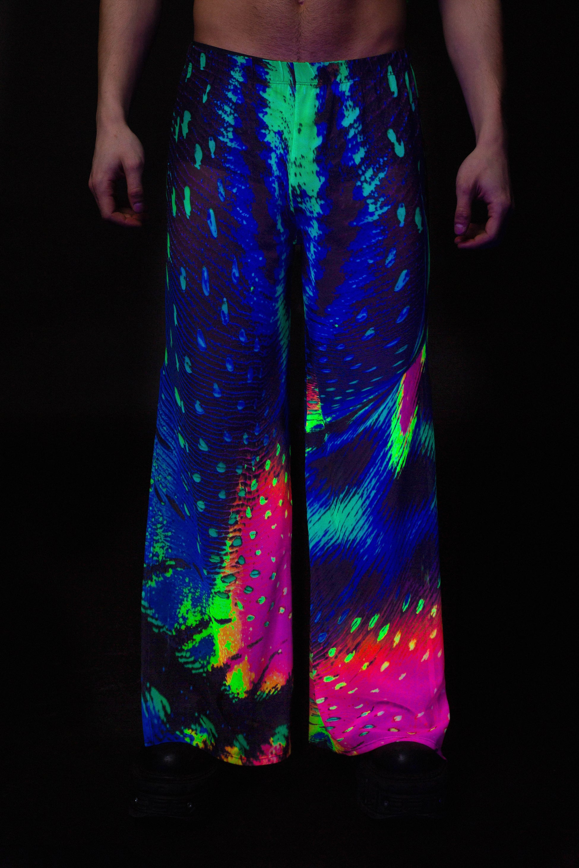 Rawrr Mesh Male Split Pants 1