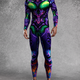 Kryptonian Armor Purple Male Costume