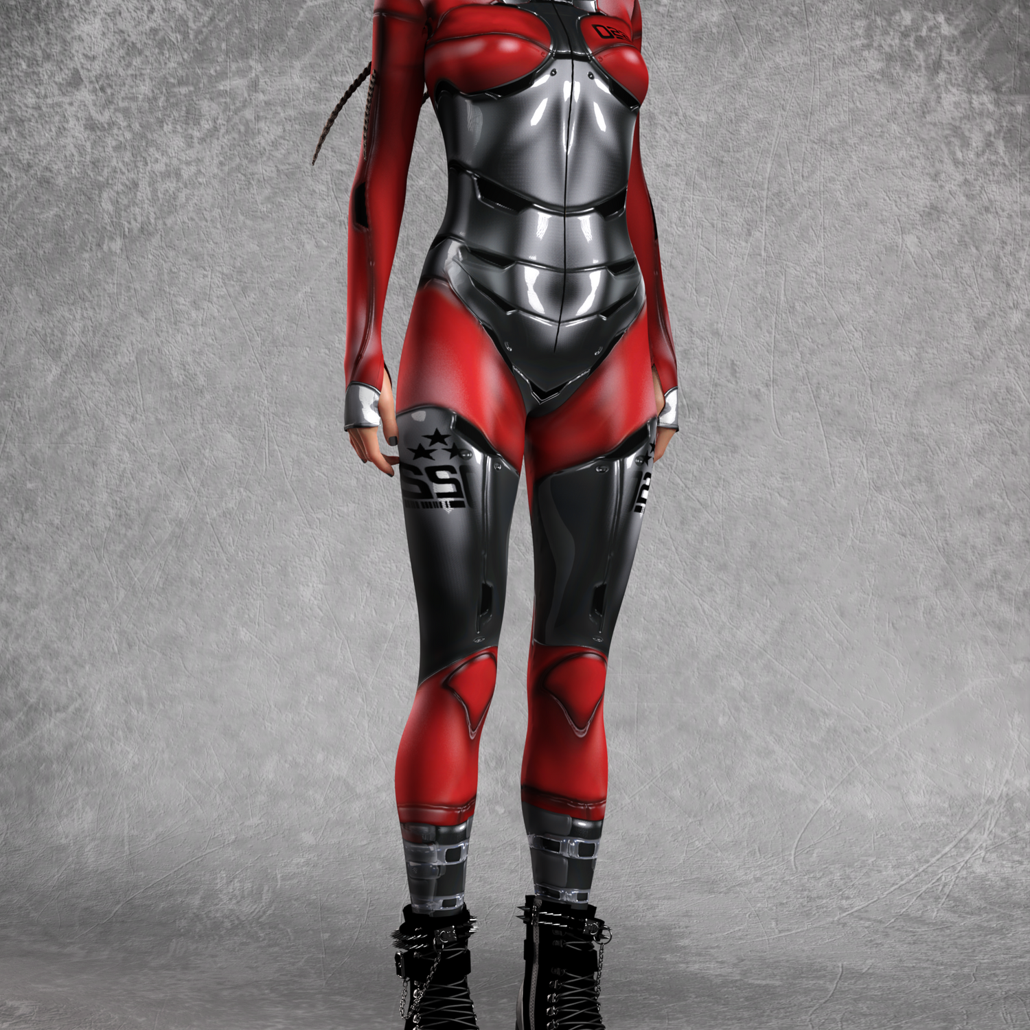 Trot Bot Costume Lycra