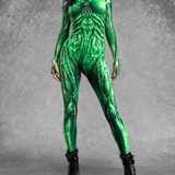 Exomorph Green Bodysuit