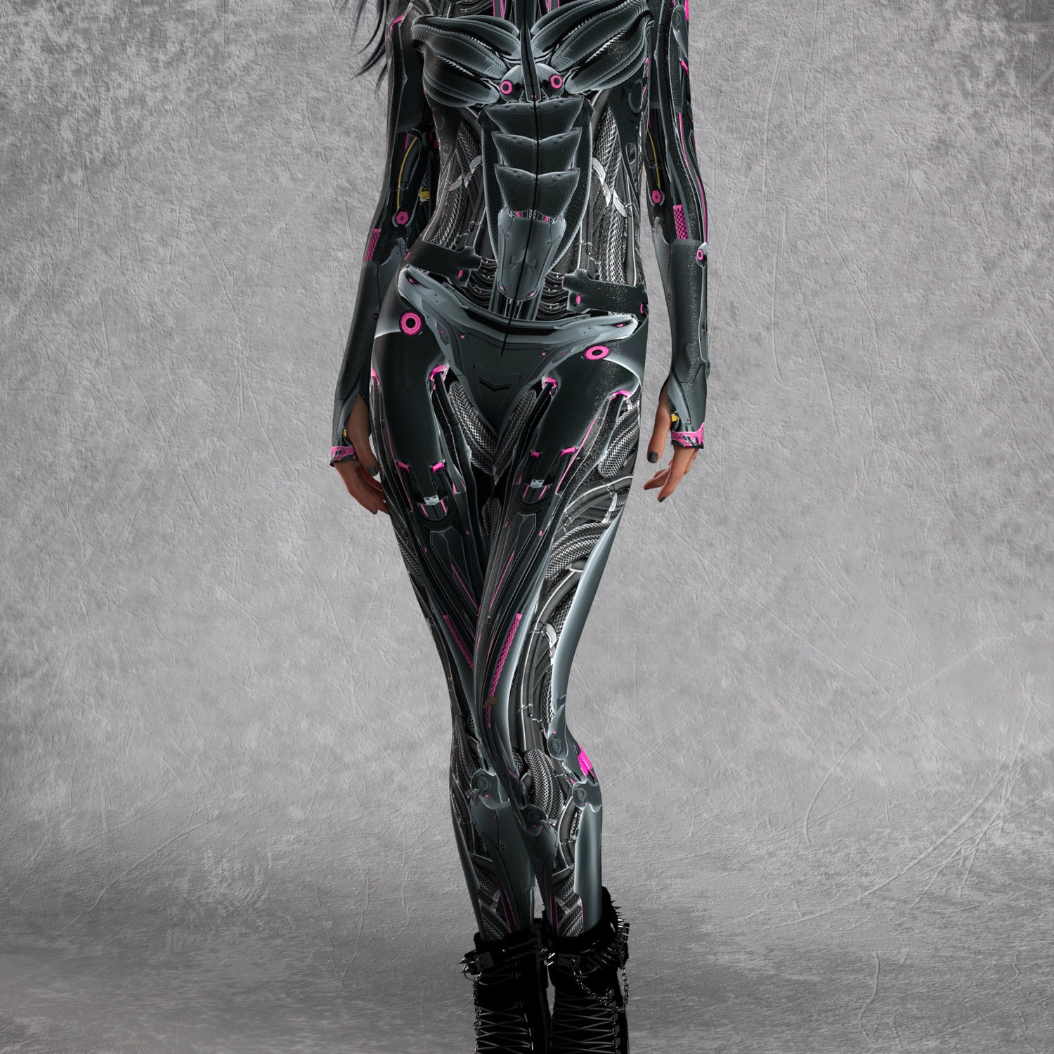 Doom Droid Costume Lycra