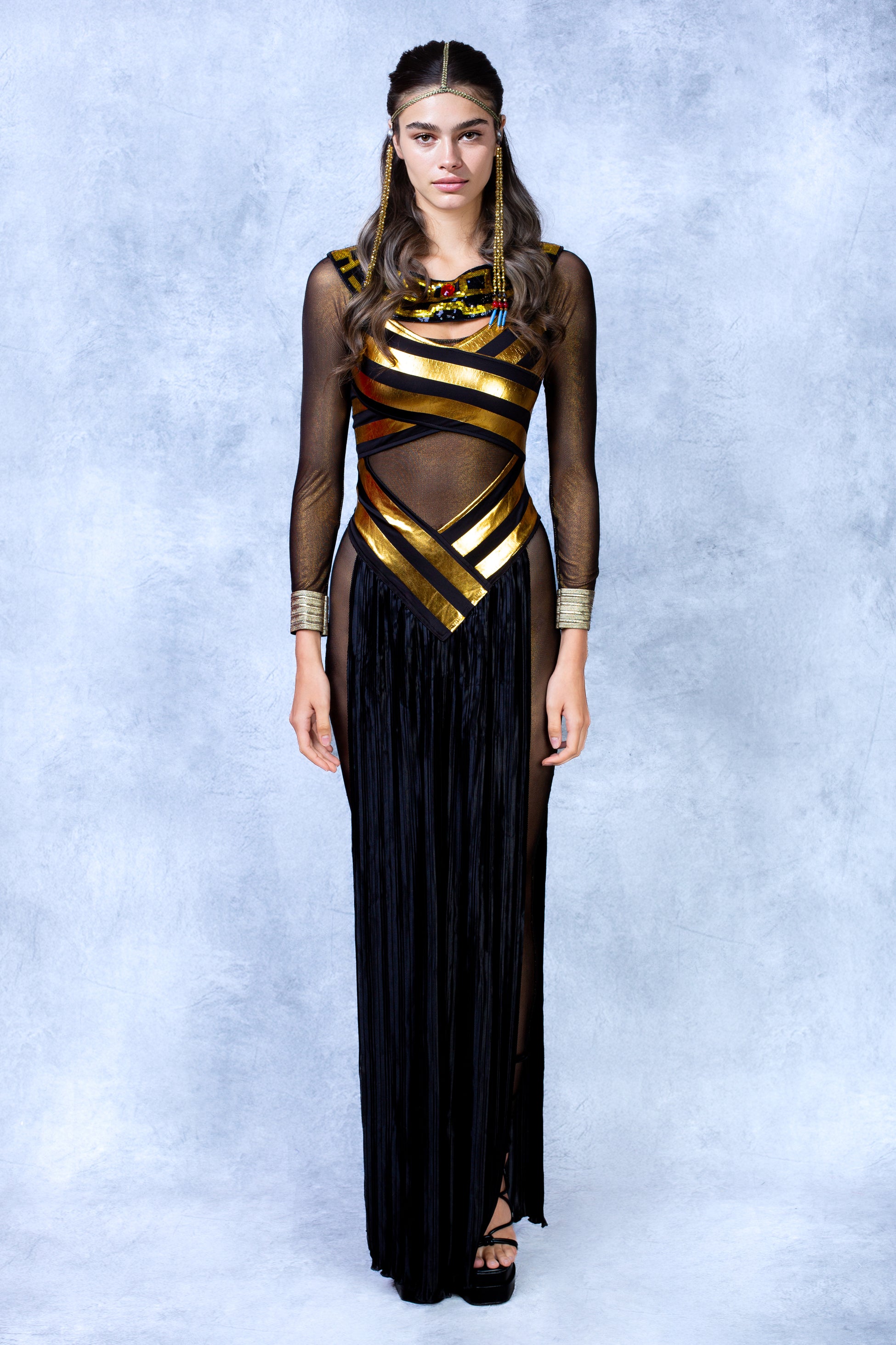 Golden Relic Stripe Bodysuit 2