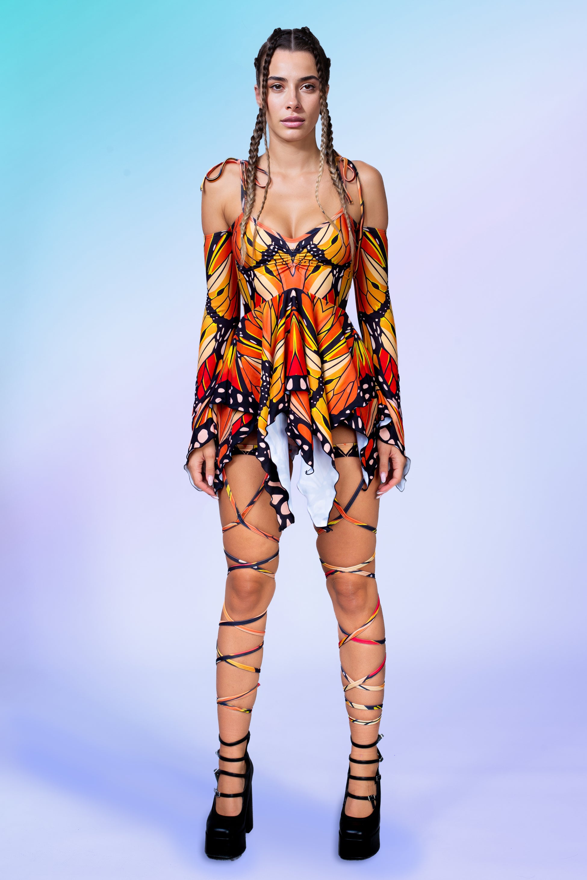 Autumn Butterfly Pixie Dress 2