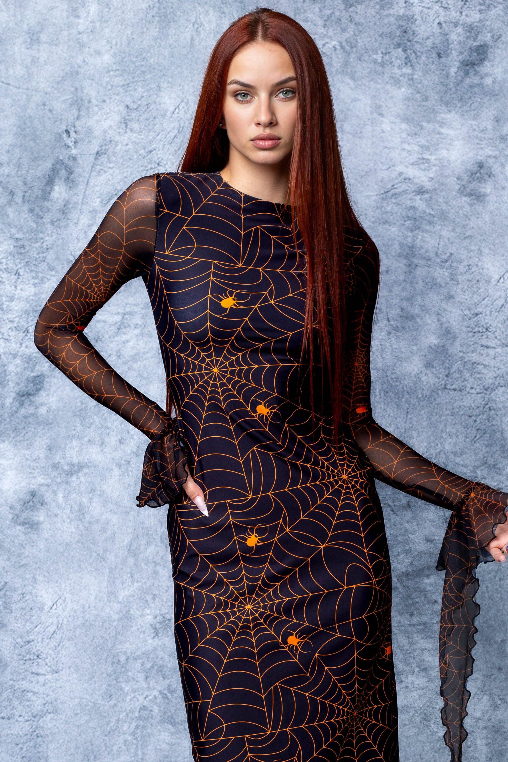 Eerie Eyes Pencil Dress 1