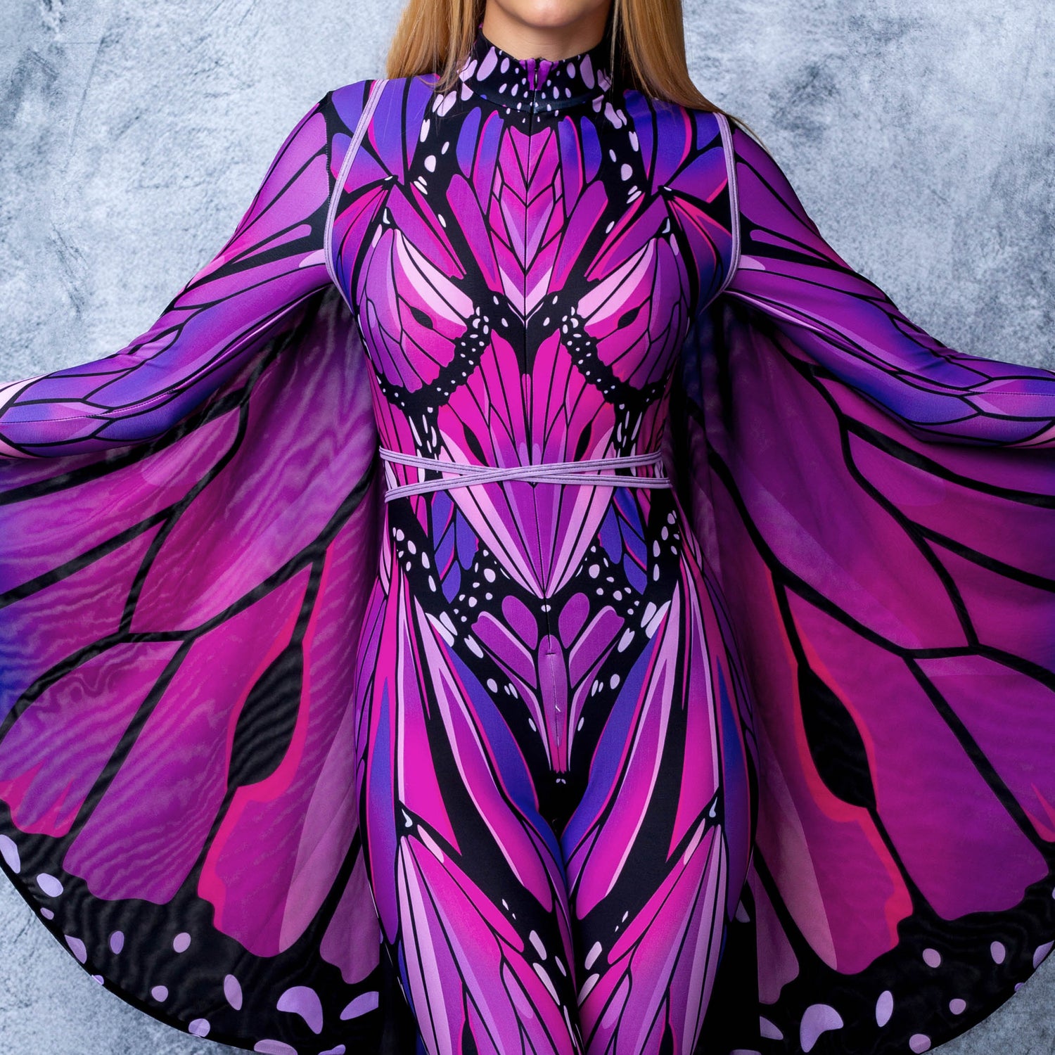 Lilac Butterfly Wings Set
