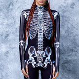 Glass Skeleton Costume