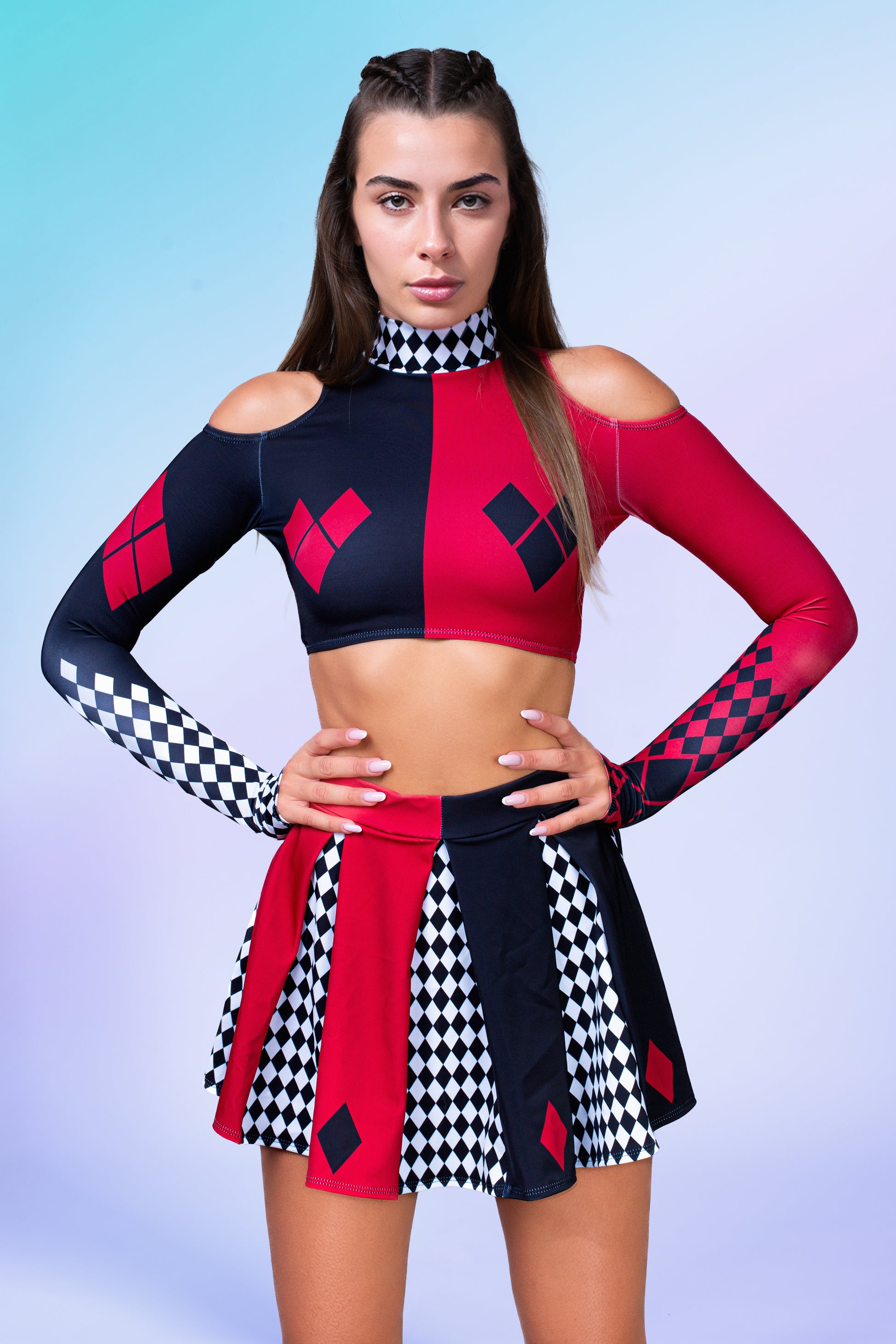 Harley Q Cheerleader Set 1