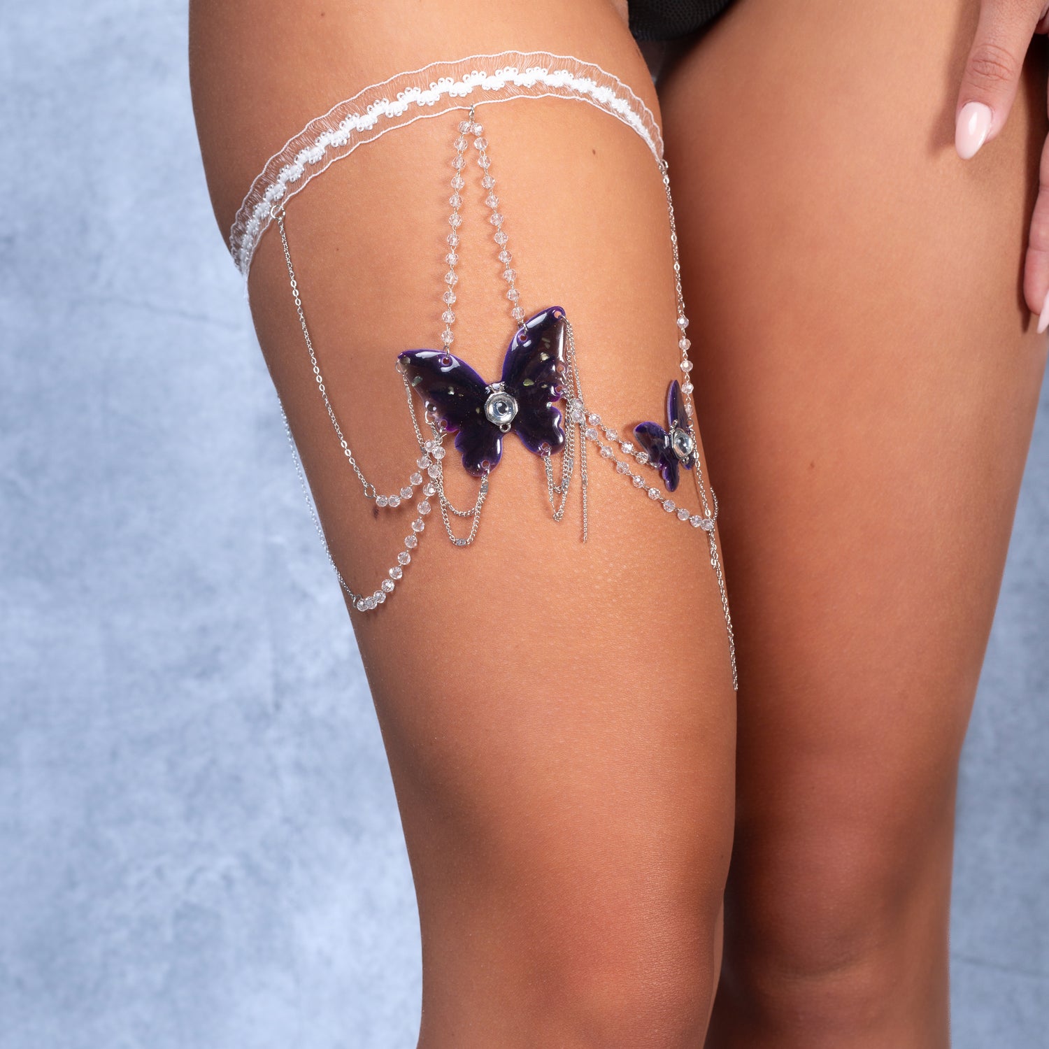 Sylphex Butterfly Thigh Chain
