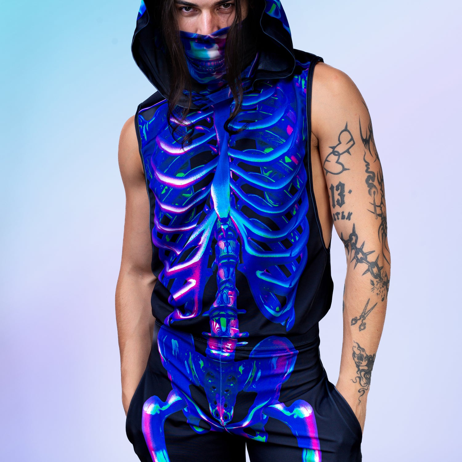 Shifty Skeleton Male Muscle Set Performance