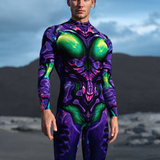 Kryptonian Armor Purple Male Costume