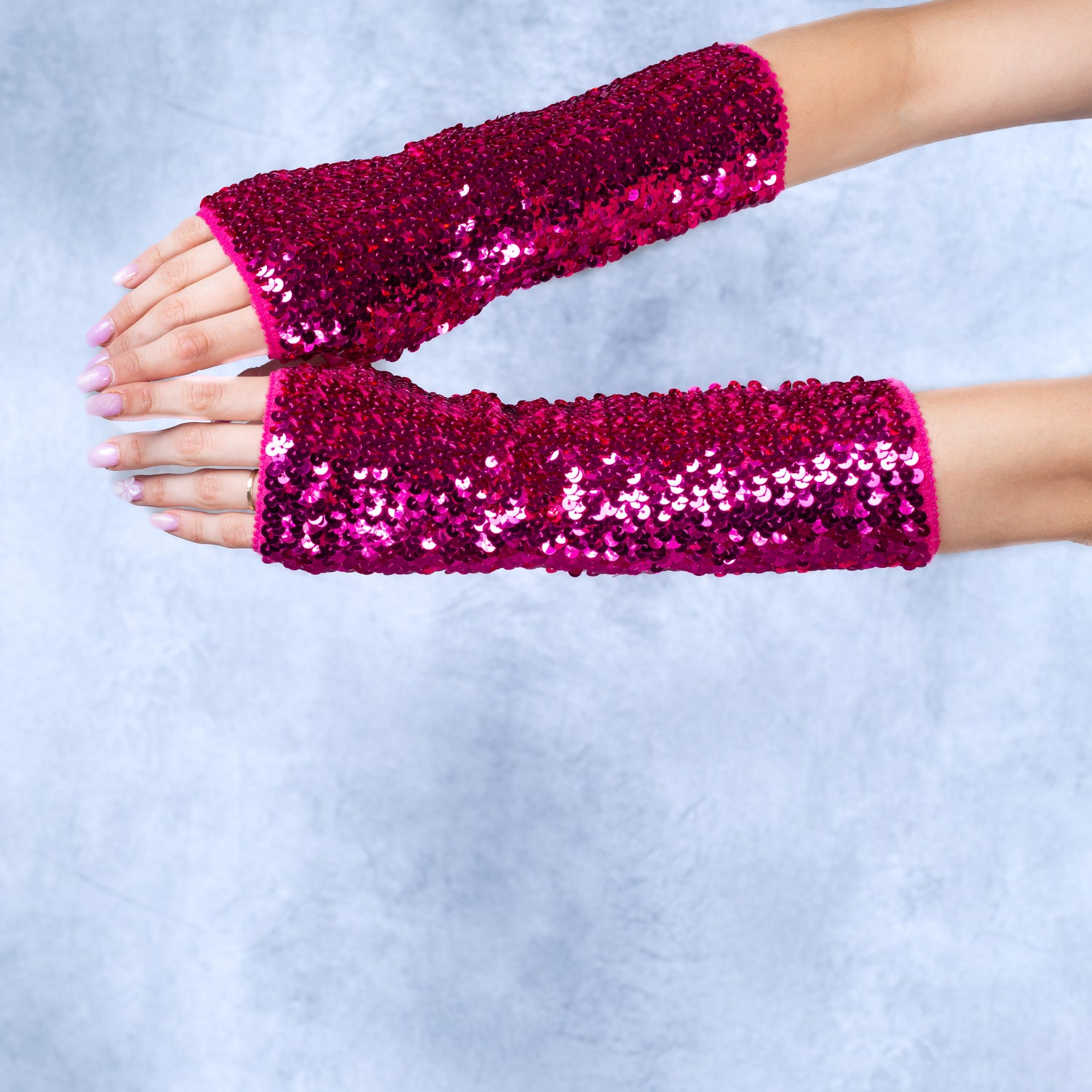 Vixen Drip Sequin Gloves 5