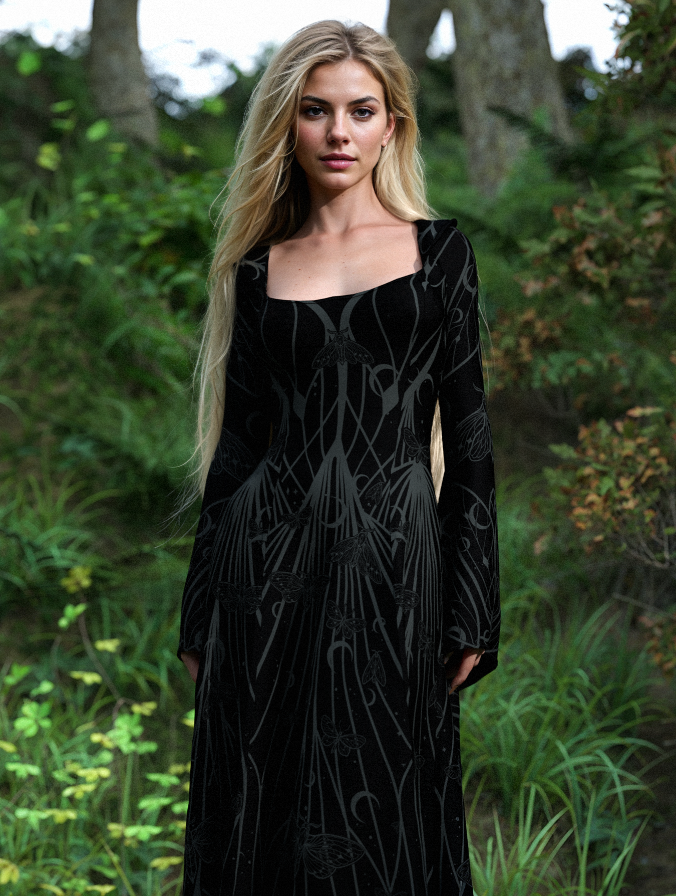 New Moon Witcher Long Dress 1