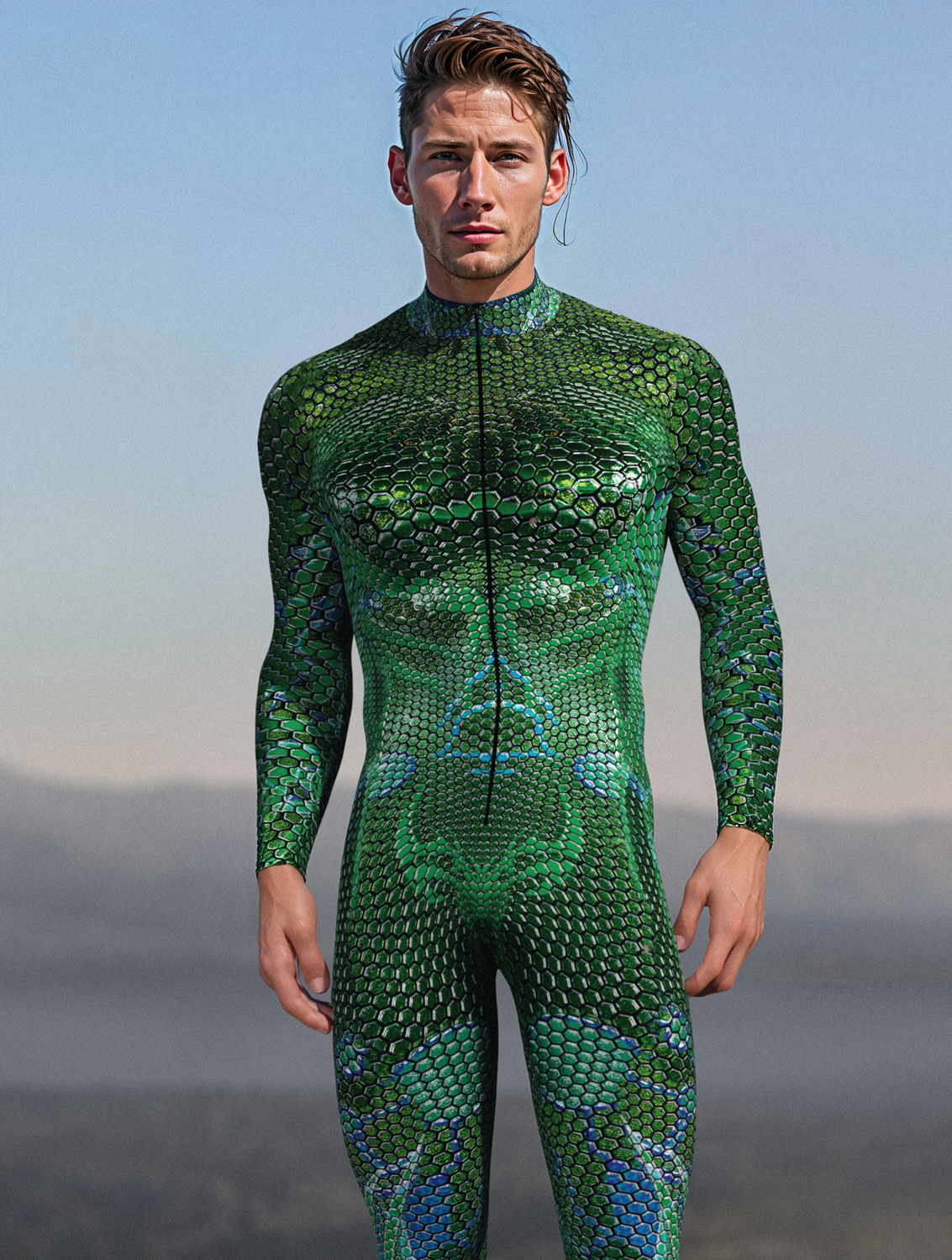 Myriad Walker Green Male Costume