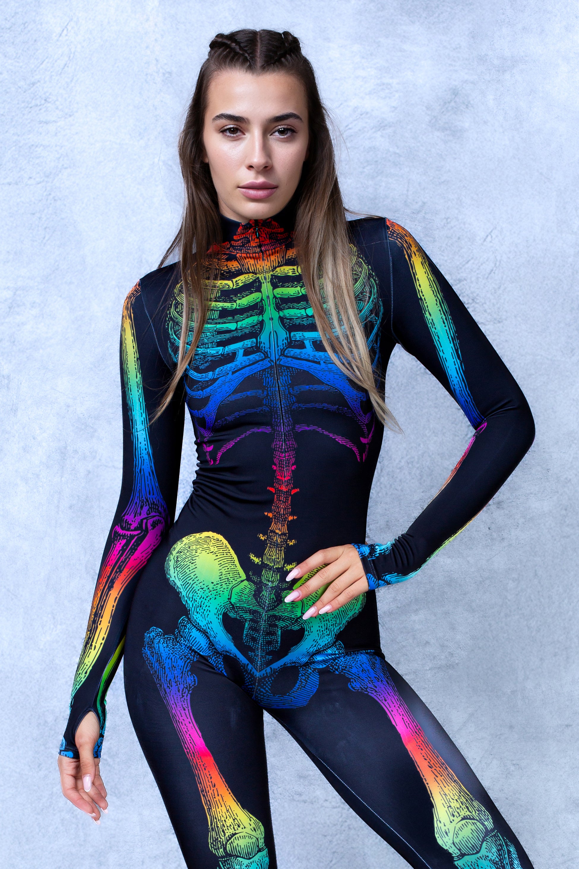 Rainbow Anatomy Costume 1