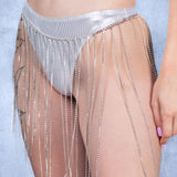 Lumelune Rhinestone Waist Chain