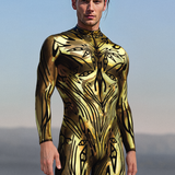 Corrupted Gold Male Costume