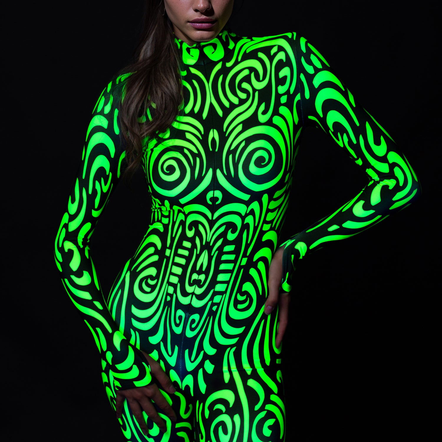 Totem Green Costume Green