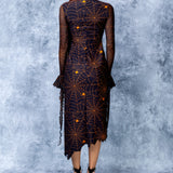 Eerie Eyes Pencil Dress