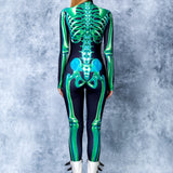 Green Skeleton Costume