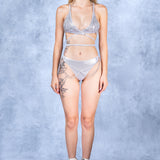 Luster Silver Rave Chain Set