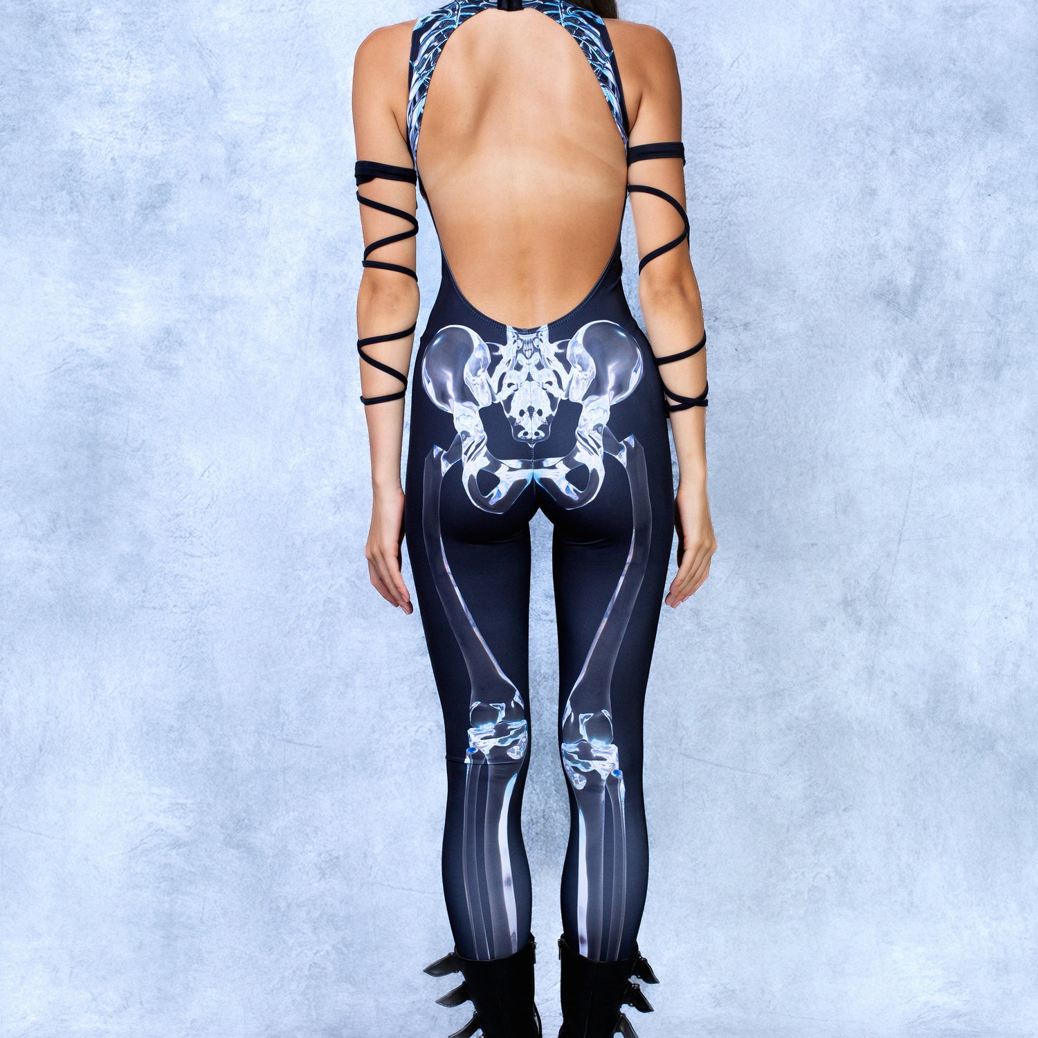 Fragile Bare Back Catsuit 3