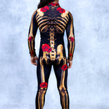 Rose Skeleton Male Costume