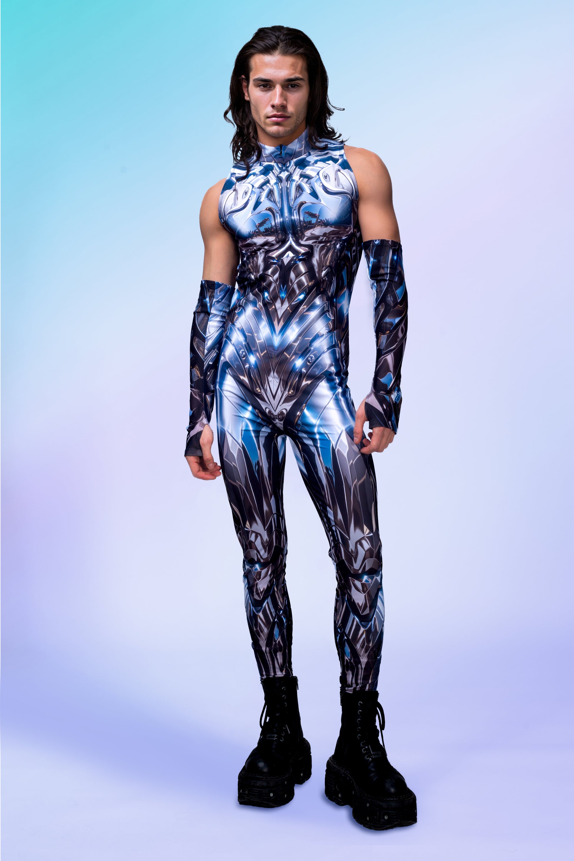 Anyma X Male Sleeveless Costume 2